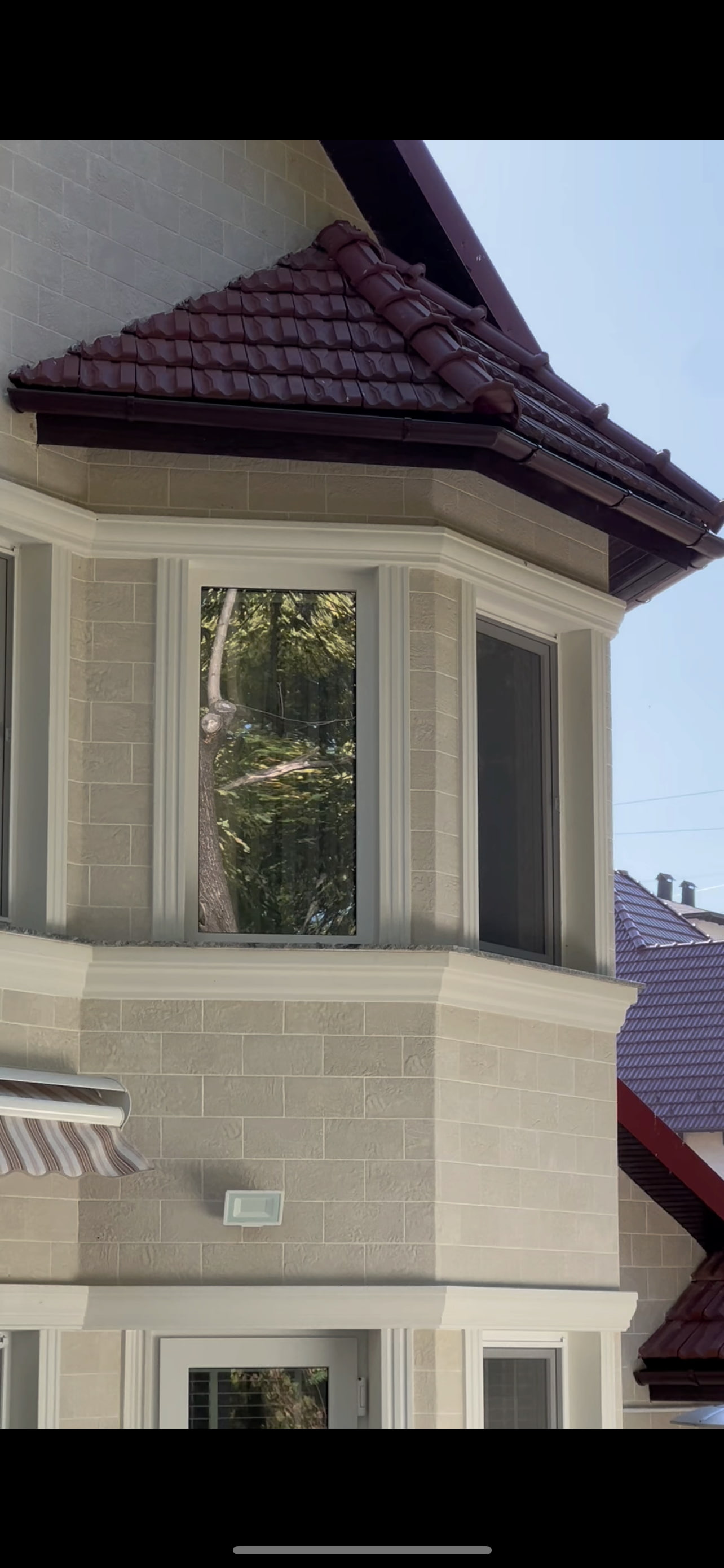 Piatră flexibilă fațada - casa la marginea orașului Durlesti — 3