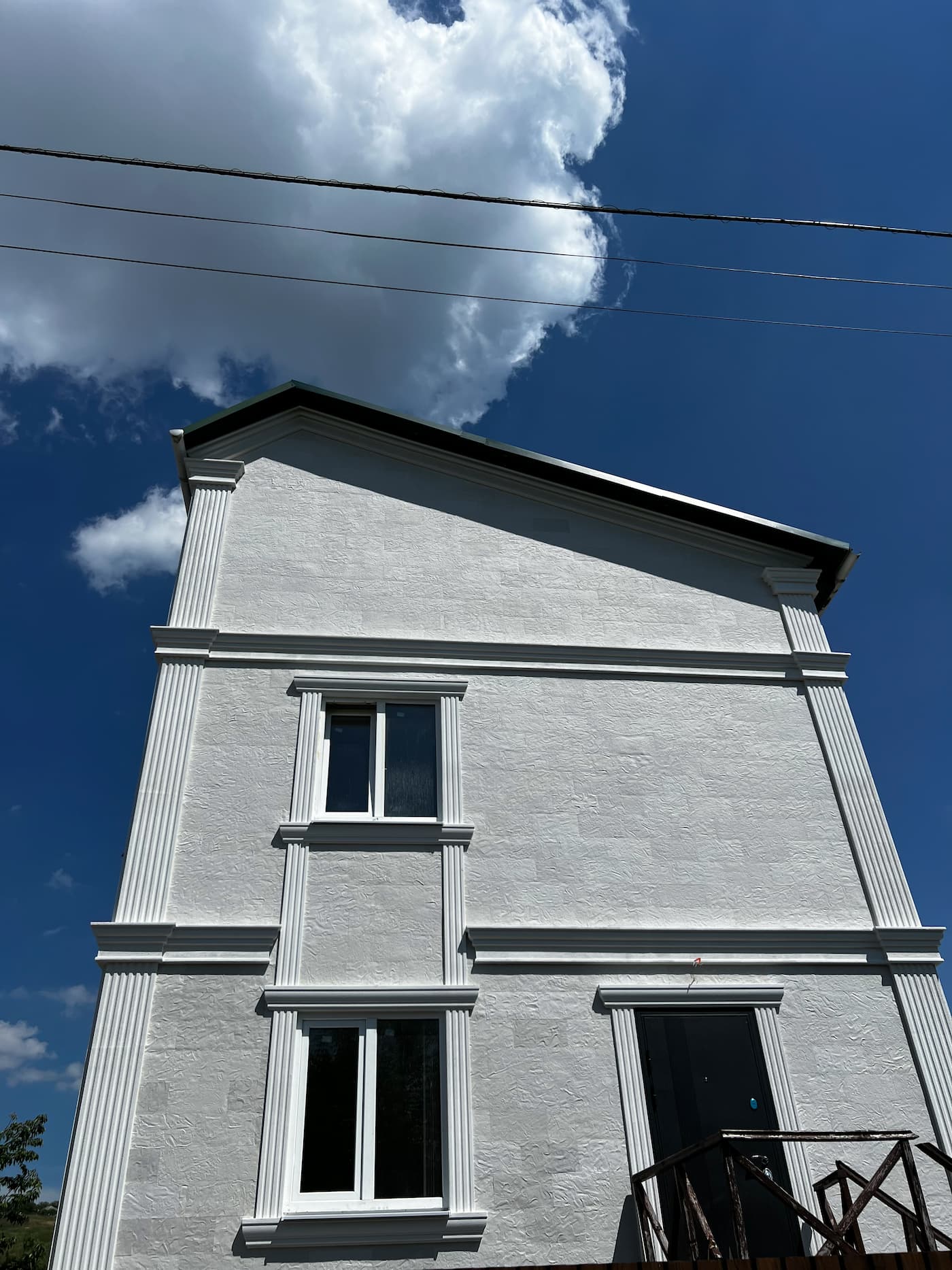 Casa privată pe Telecentru - fațada din faianță flexibilă — 14