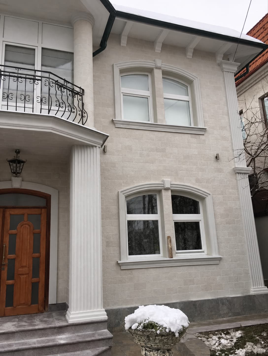 Placi flexibile pentru fațada Pletaflex - casa pe Telecentru — 2