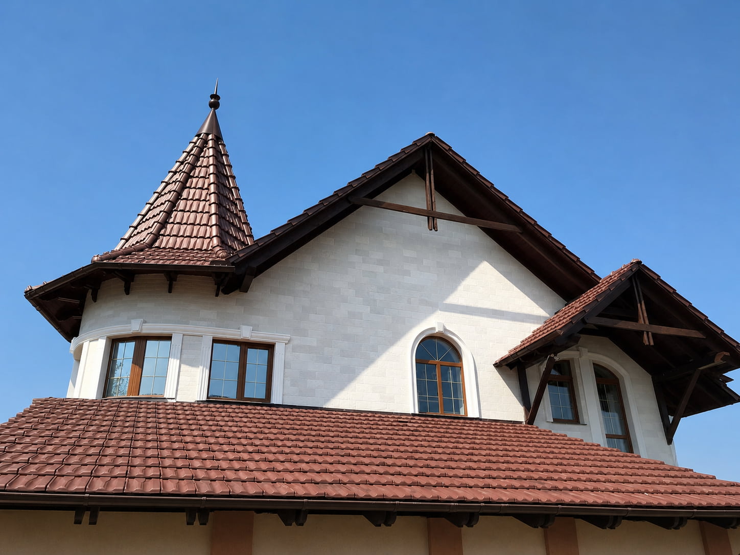 Casa privată pe Telecentru - fațada din faianță flexibilă — 4