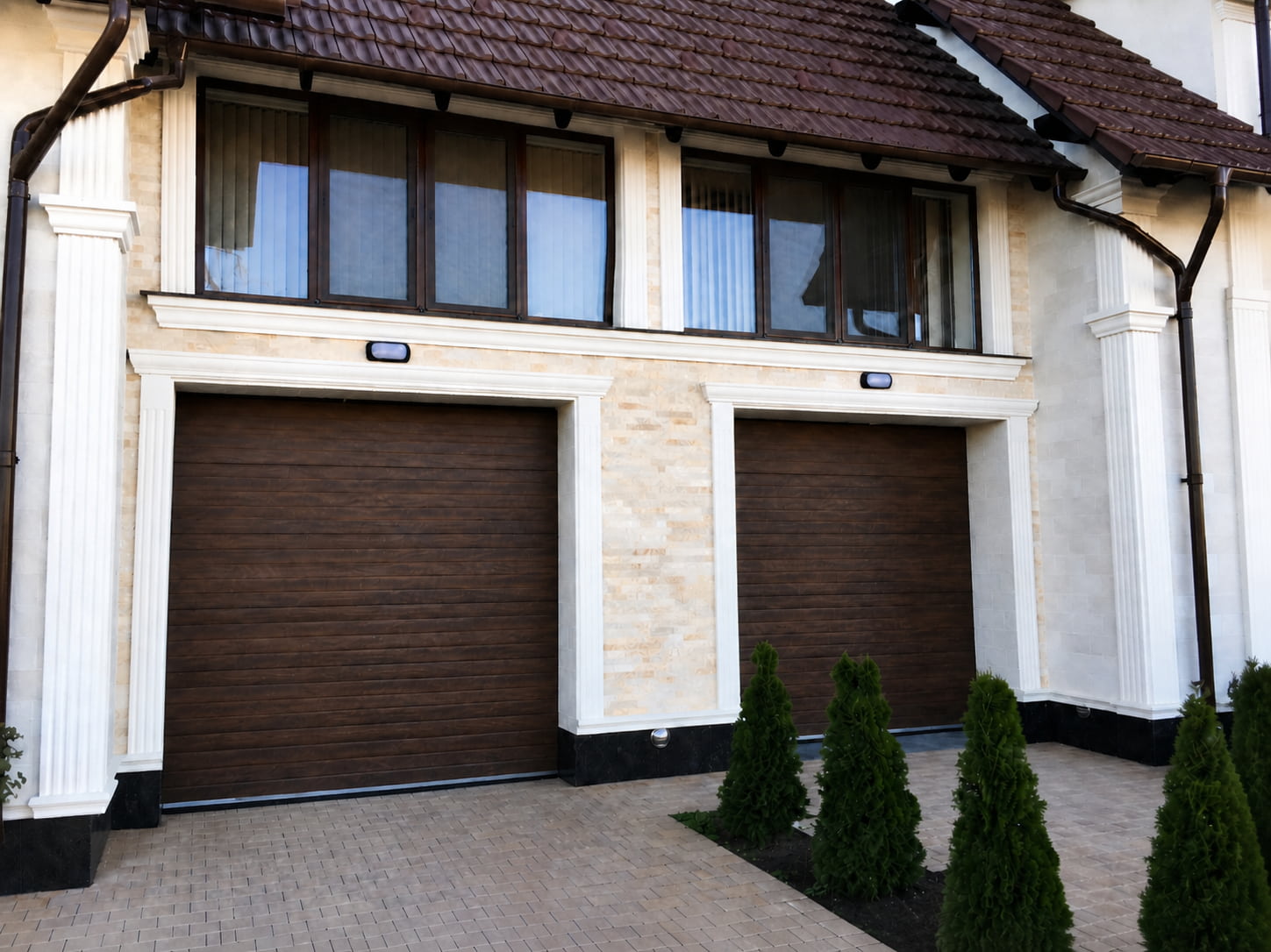 Casa privată pe Telecentru - fațada din faianță flexibilă — 6